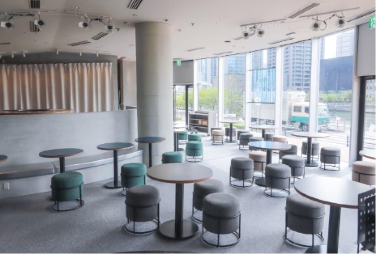 Art Beat Cafe NAKANOSHIMA 店内